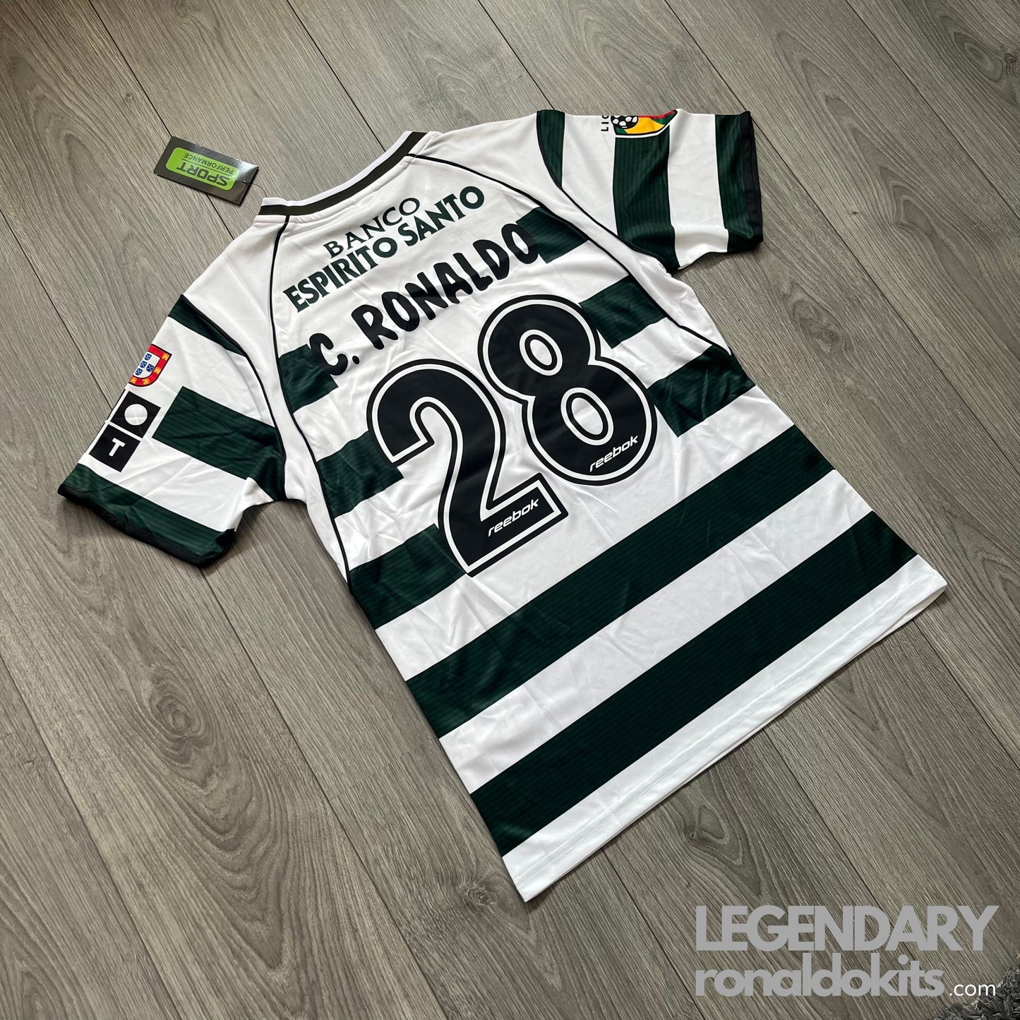 Sporting Lisbon 2001/03 Ronaldo OG home Jersey
