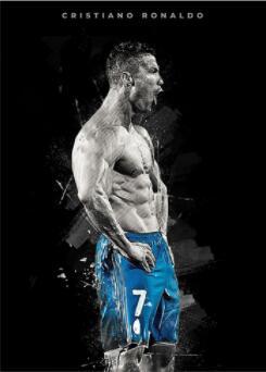 Cristiano Ronaldo Canvas Poster